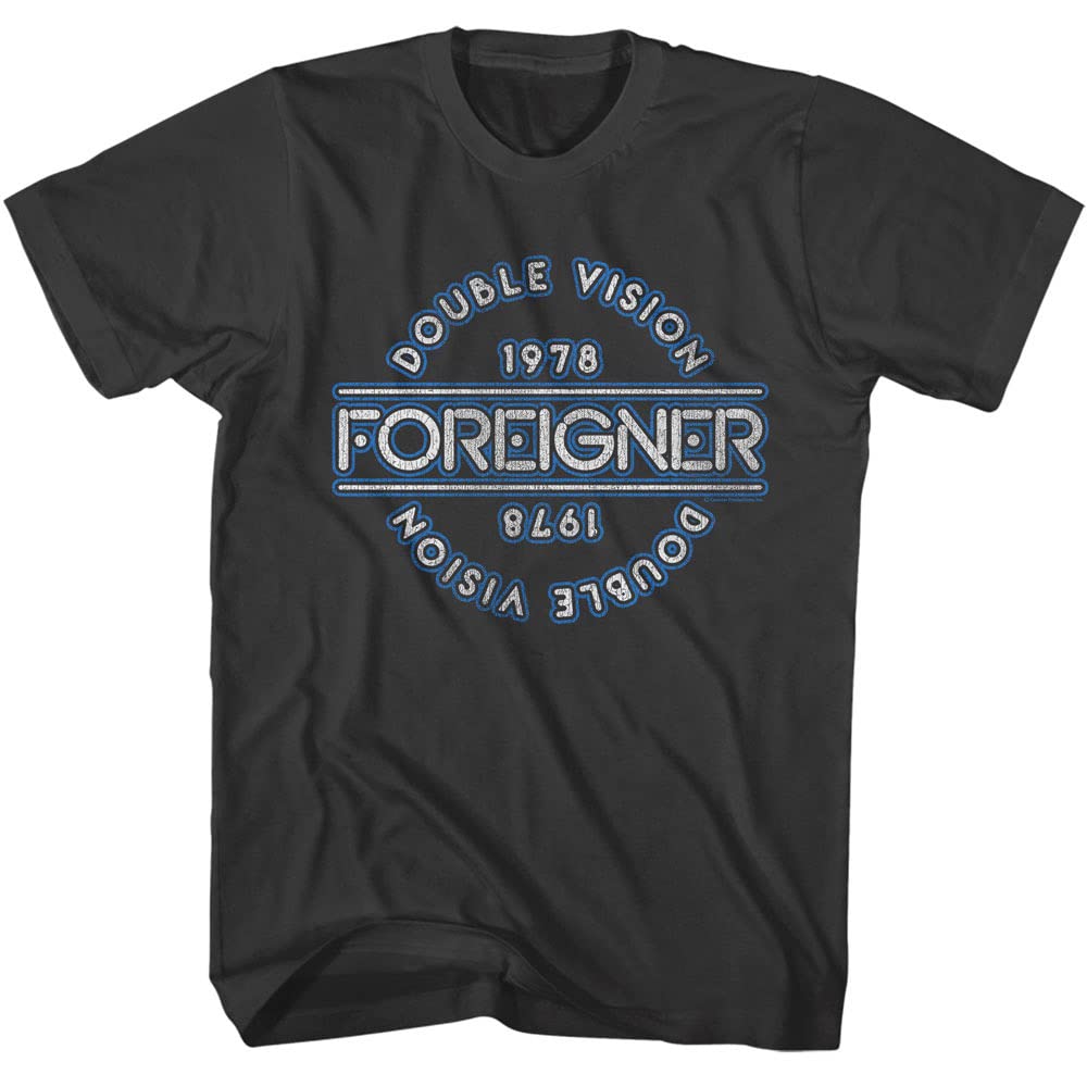 Amazon.com: Foreigner T Shirt Double Vision World Tour '78